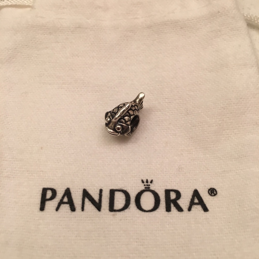 Pandora Charm Happy Fish Sterling Silver